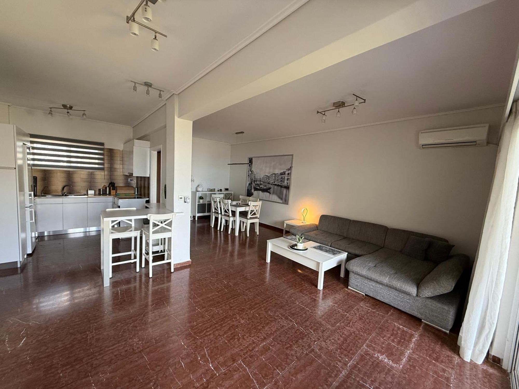 Blue Vision Apartman Néa Mákri Kültér fotó